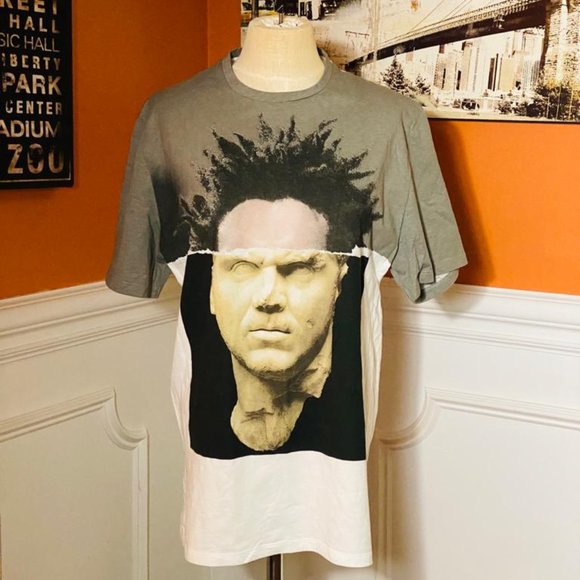 Neil Barrett Hybrid Basquiat Tee Size L Rare